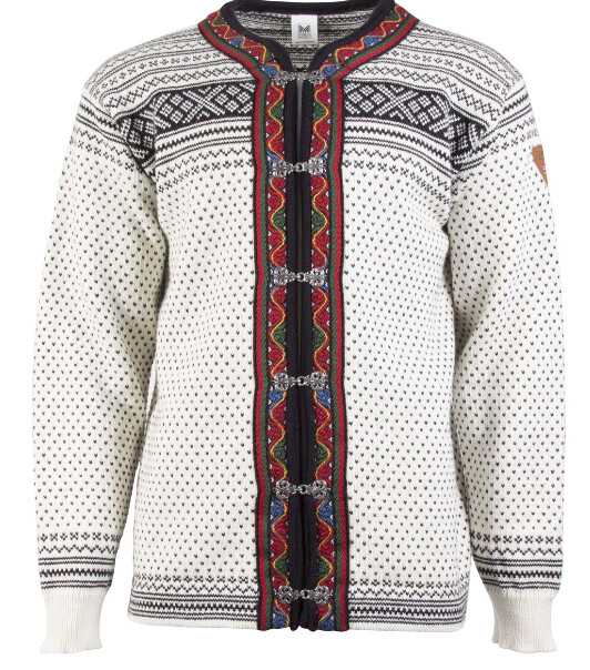 Dale Of Norway Setesdal Uni Jacket Off White Black M
