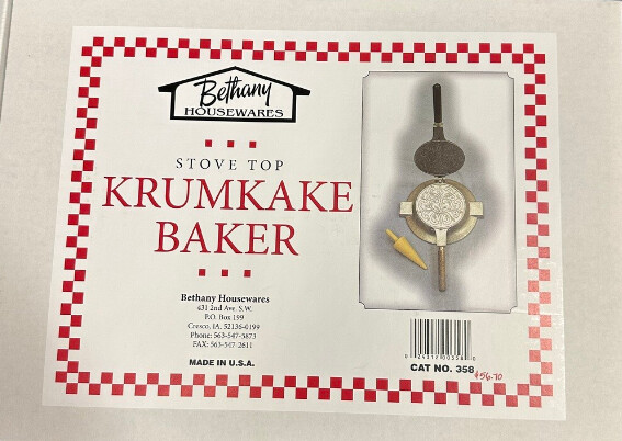 Bethany Housewares/Stove-Top Krumkake Baker