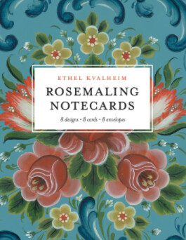 Rosemaling Notecards By Ethel Kvalheim