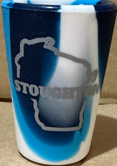 Shot Glass Ocean Waves Stoughton
