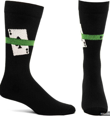 Socks Mens Mississippi Gambler