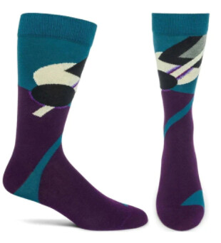 Socks Harmony Eggplant Ozone