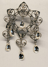 Solje Brooch Oxidized