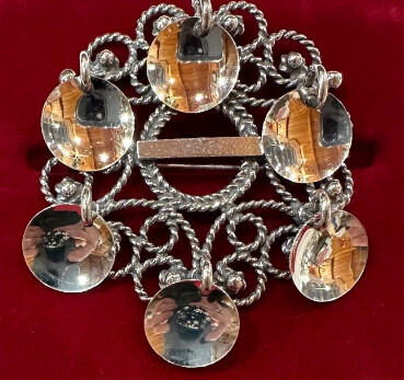 Solje Brooch Oxidized