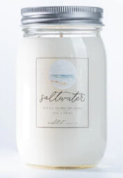Candle Salt Water