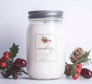 Market Street Candle Cranberry