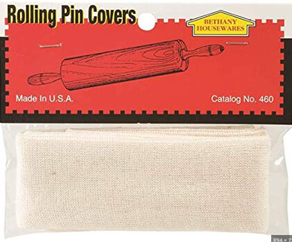 Bethany Housewares 15 In. Cotton Rolling Pin Cover (2-pack)