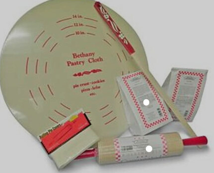 Bethany Housewares Lefse Accessory Kit with Flour Mix