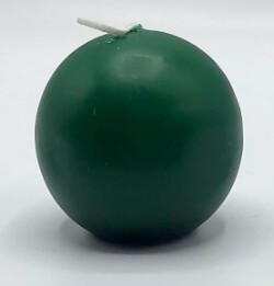 Logum Kloster Ball Candle Dark Green
