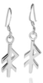 Alrun Runic Earrings Energy