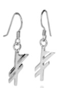 Alrun Runic Earrings Luck