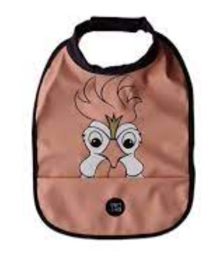 Baby Livia High Neck Bib Hans The Rooster
