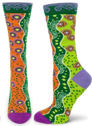Ozone Sock Ladies Dance Green