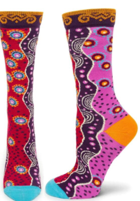 Ozone Sock Ladies Dance Violet
