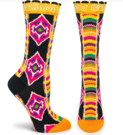 Ozone Sock Ladies Eyes Black