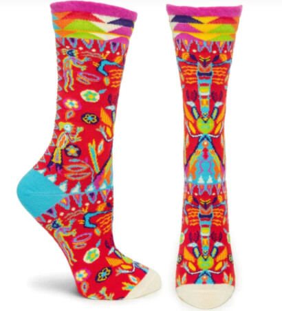 Ozone Sock Ladies Ocovo Red