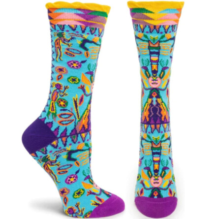Ozone Sock Ladies Ocovo Blue