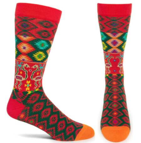 Ozone Sock Mens Iban Red
