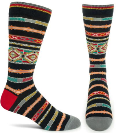 Ozone Sock Mens Berbere Black