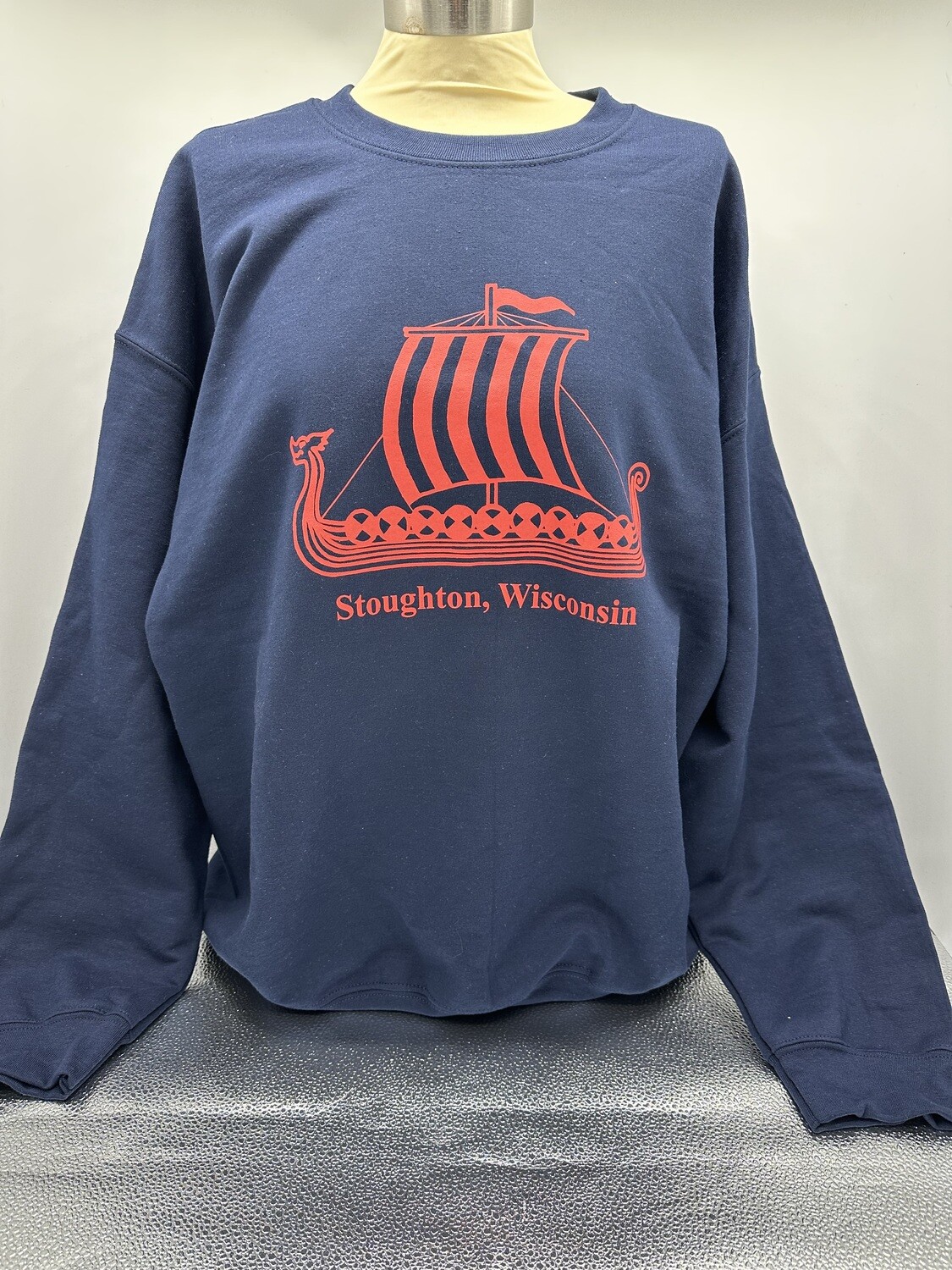 Crewneck Navy Stoughton Ship 3XL