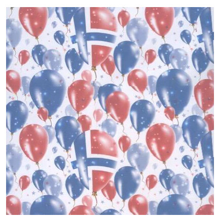 Gift Wrap - Norway Balloons