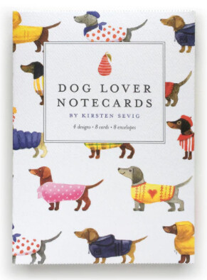 Dog Lover Notecards By Kristen Sevig