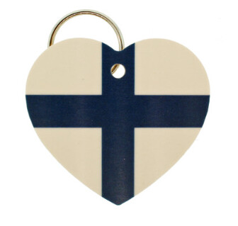 Keychain-Finland Birch