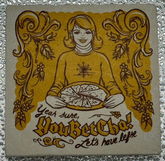 Coaster Tile &quot;You Betcha&quot;