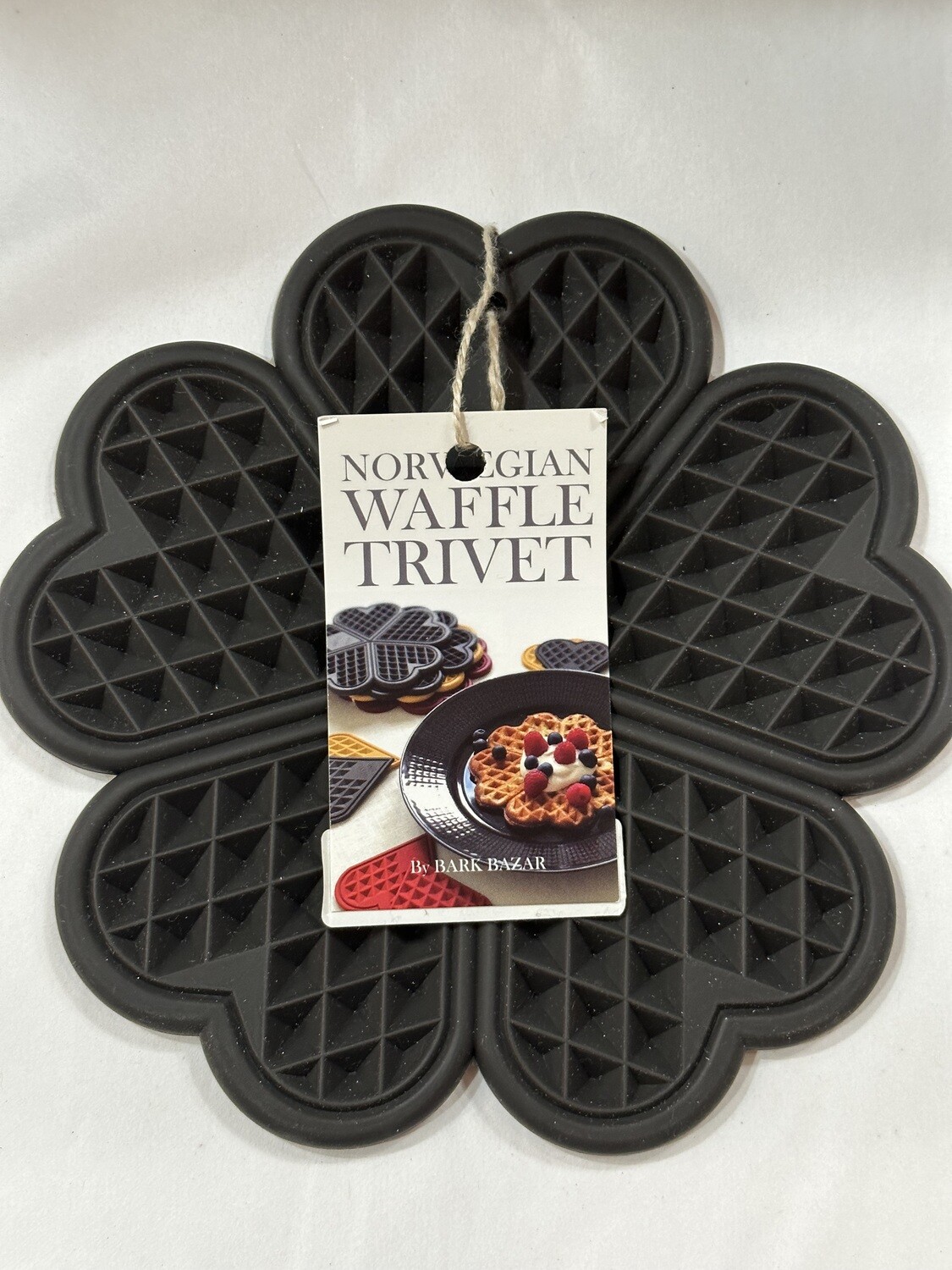 Silicone Waffle Trivet-Charcoal