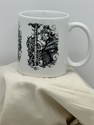 Coffee Mug-Viking W/Runes