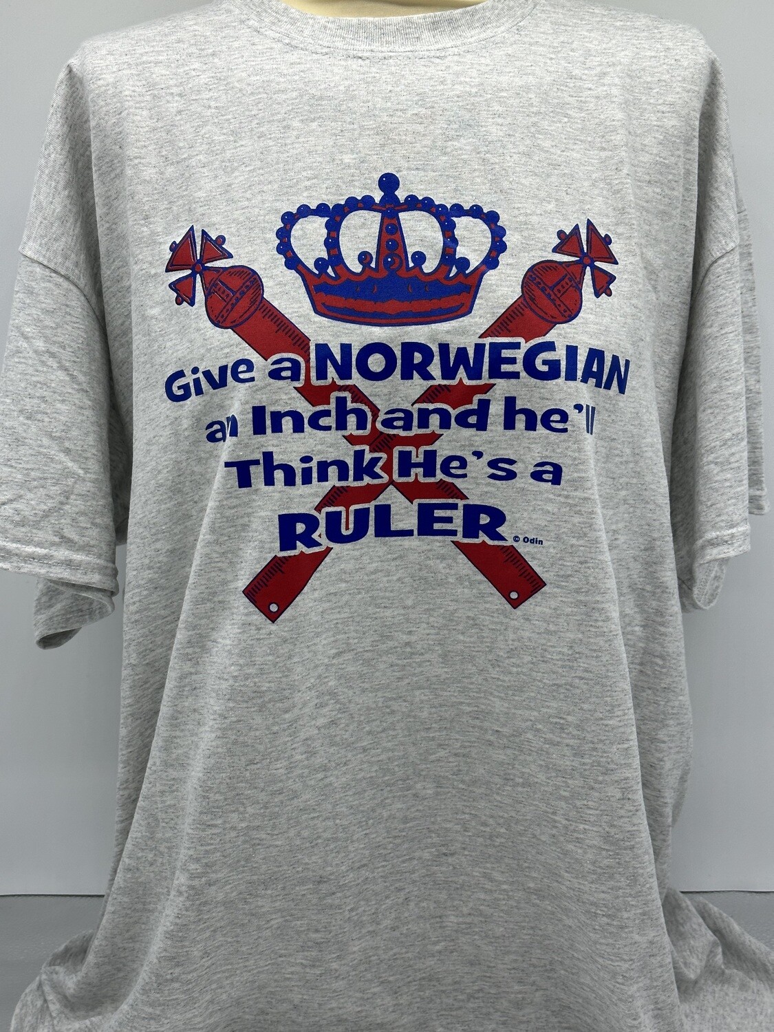 Tee Shirt Norwegian Inch Ruler XXXL