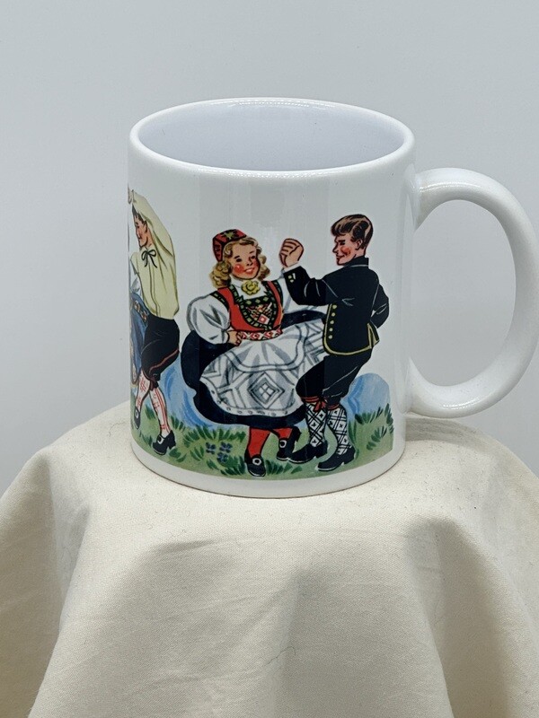 Coffee Mug Norwegian Dancers