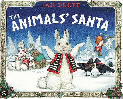 The Animals Santa Book By Jan Brett