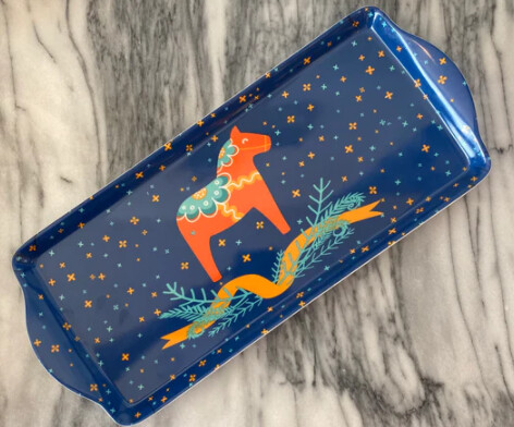 Almond Cake Tray Dala Horse