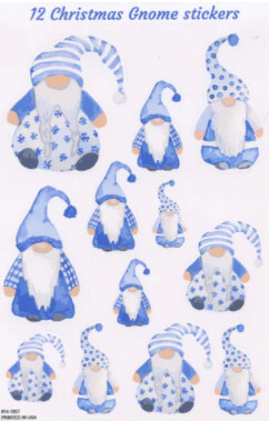 Gnome Stickers Christmas