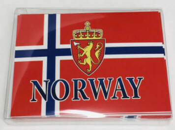 Notecards Norway Flag &amp; Crest