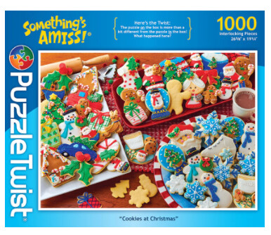 Puzzle Cookies At Christmas