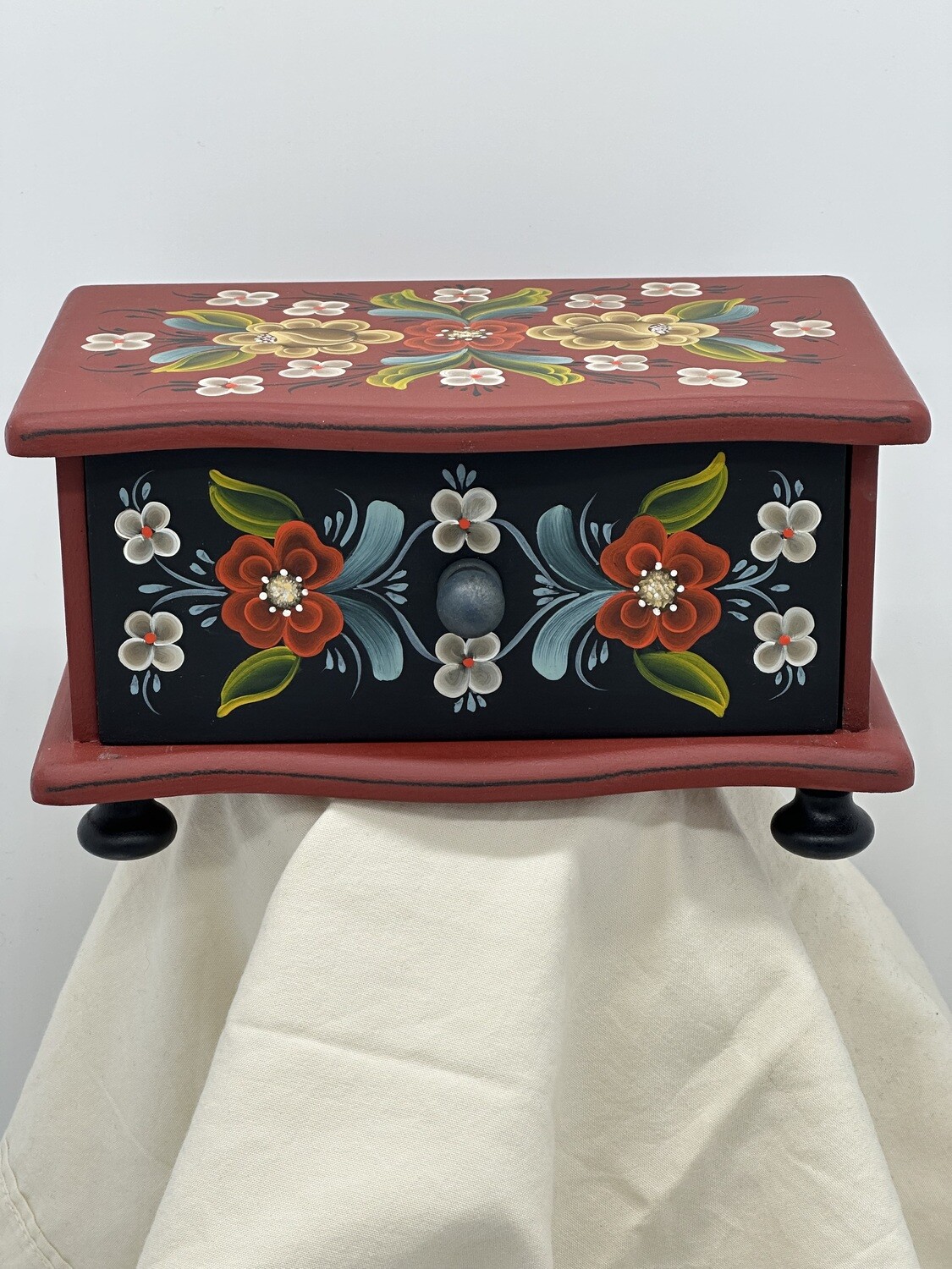 Rosemal Red Jewelry Box