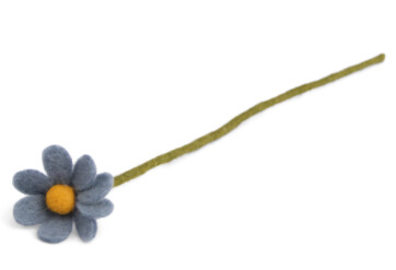 Felt Flower Light Blue
