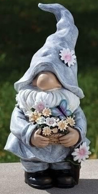 Roman Spring Flowers Gnome 11.25&quot;