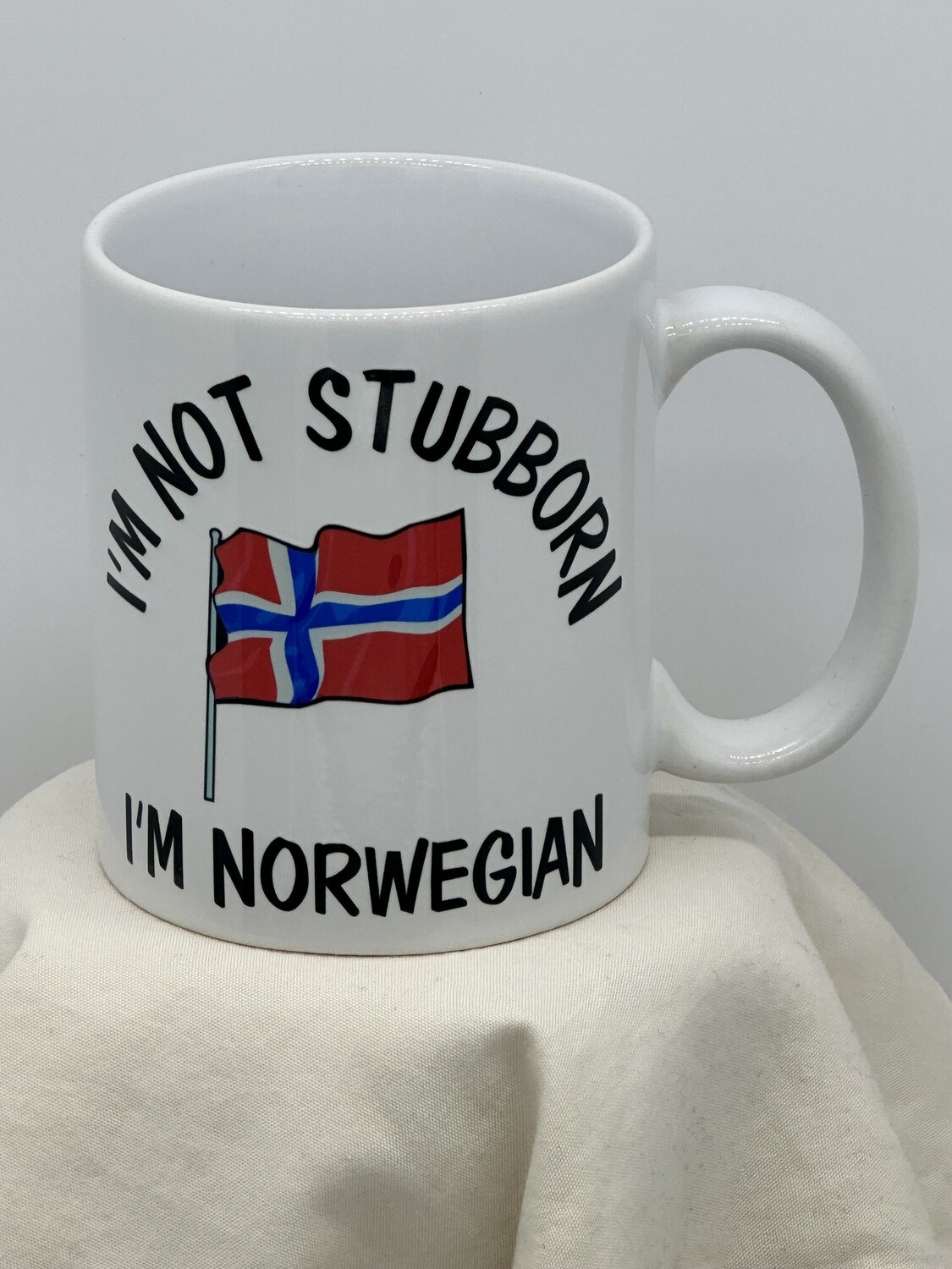 Coffee Mug Stubborn Norwegian