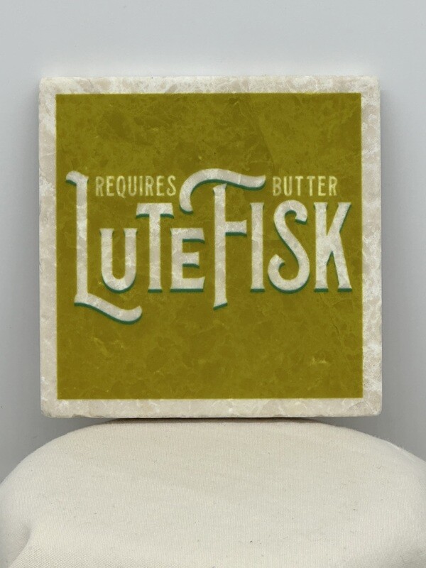 Coaster Tile-Lutefisk/Butter
