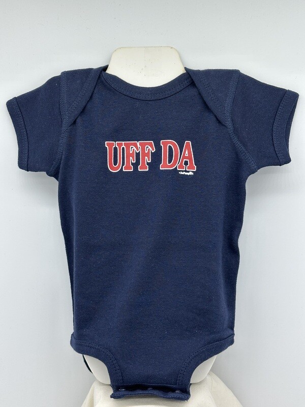 Onesie - Uff Da -Navy 24M