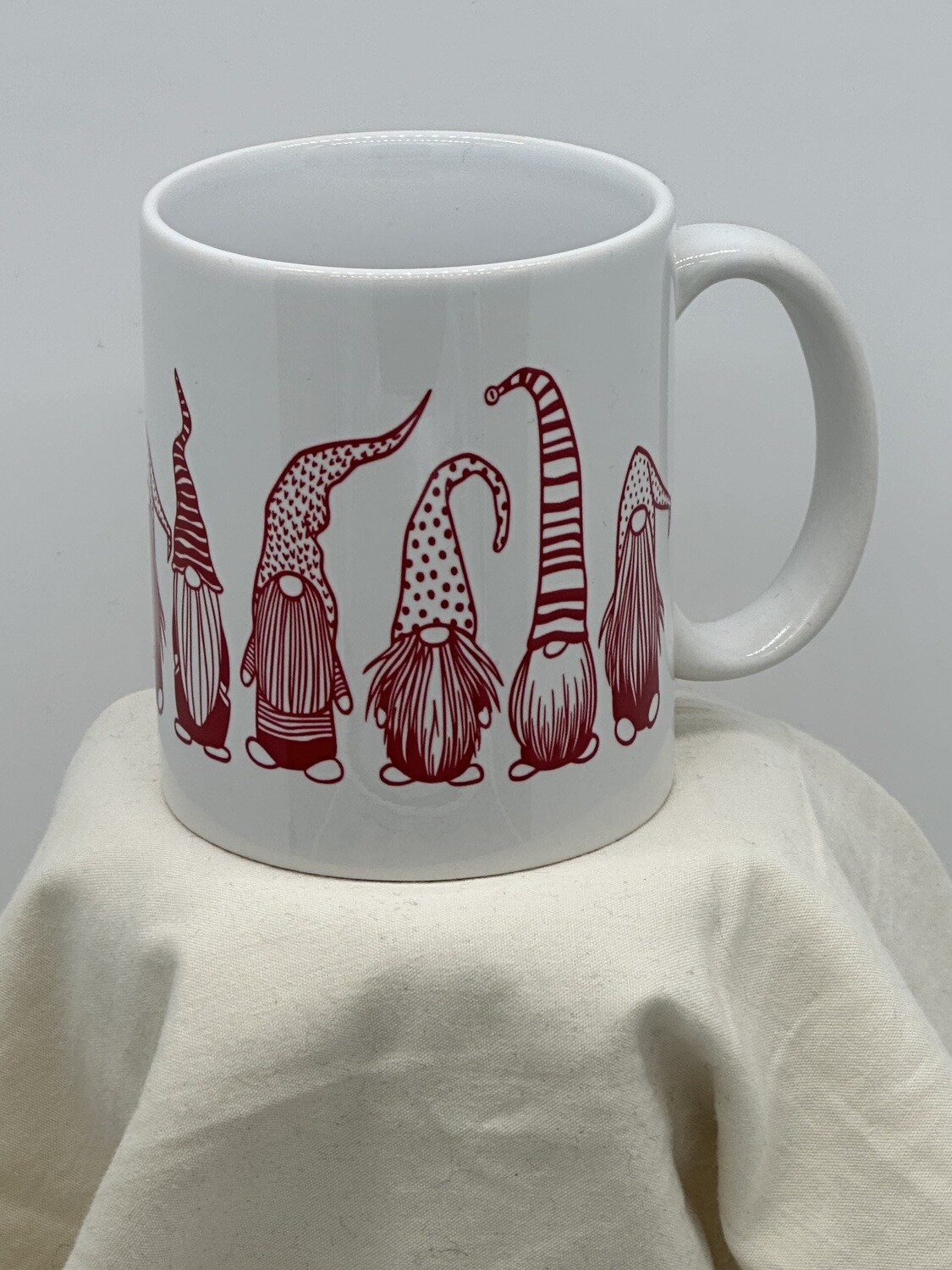 Coffee Mug Red Gnomes