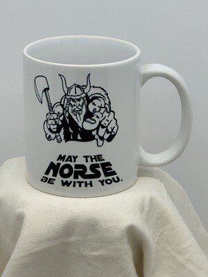 Coffee Mug-May The Norse B W/u
