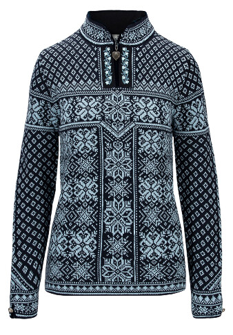 Peace Fem Sweater XL Navy Ice Blue