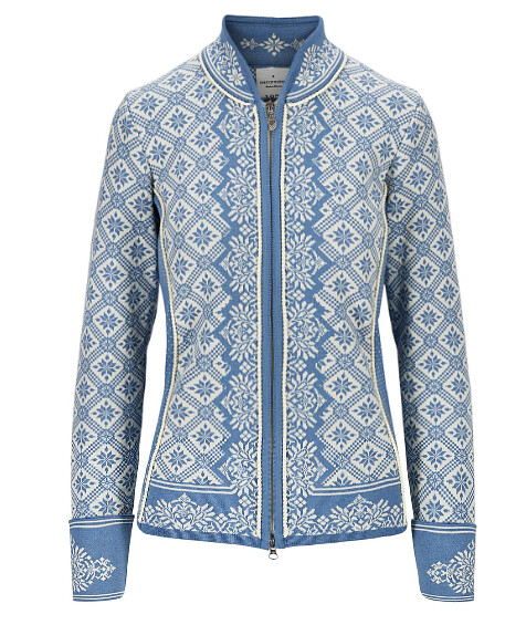 Christiania Fem Jacket L Shadow Blue/Off White
