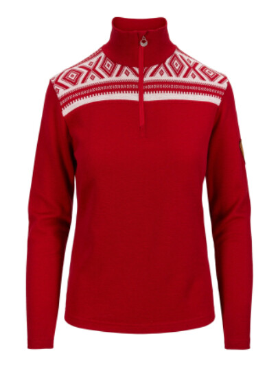 Cortina Basic Fem Sweater XL Raspberry/Off White