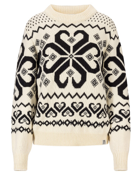 Falkeberg Fem Sweater Off White/Black