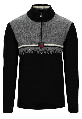 Lahti Masc Sweater Black/Charcoal/Off White